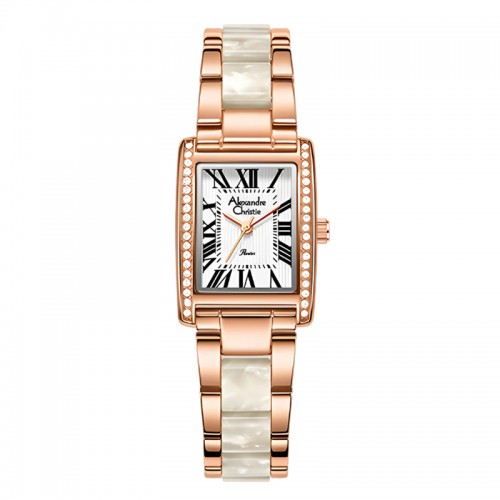 Alexandre Christie AC 2C03 Rosegold White LHBRGSL